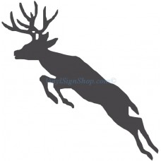 Jumping Deer - Custom Deer Jumping Decal